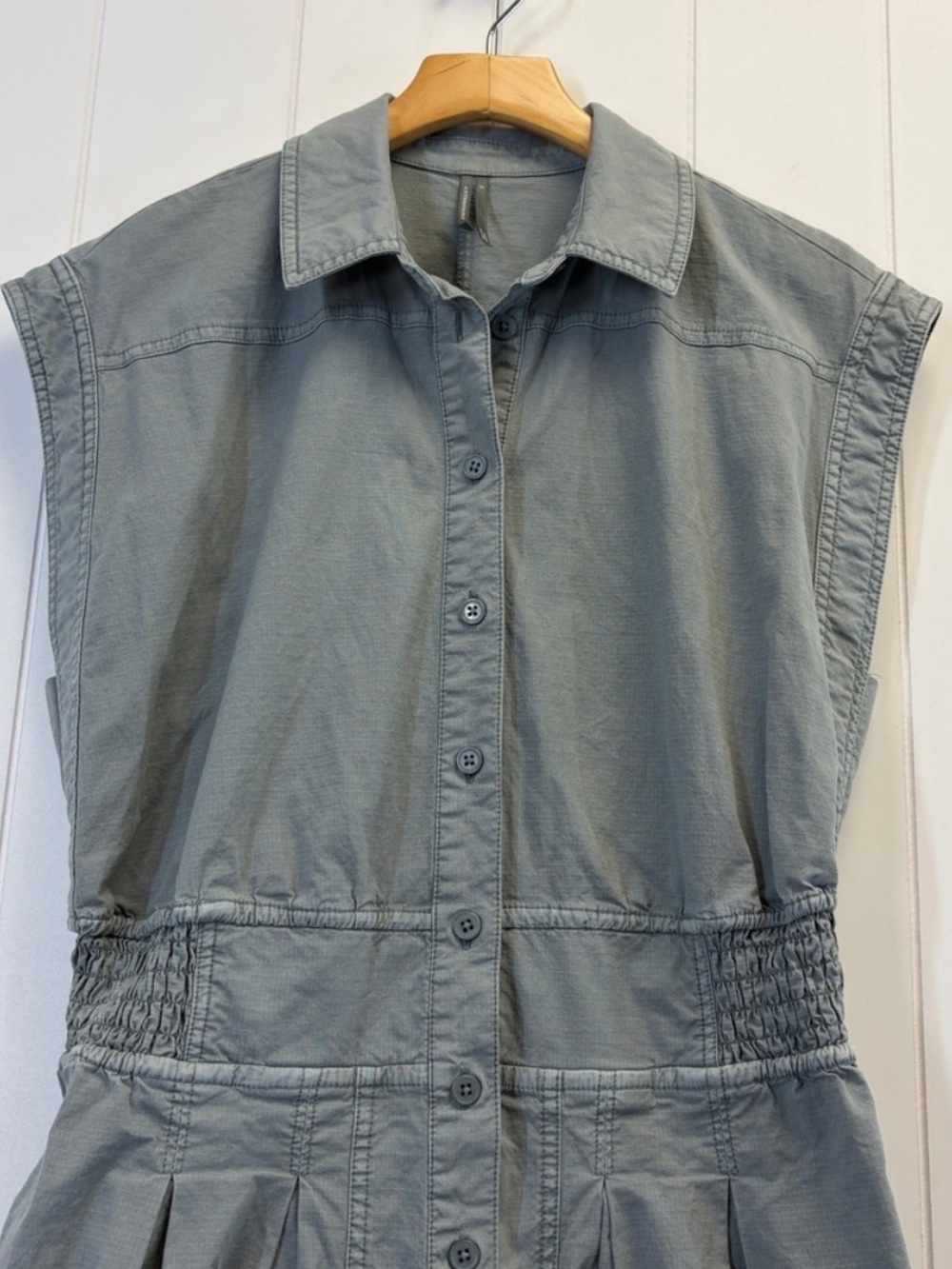 By Anthropologie Ripstop Parachute Jumpsuit - Picture 7 of 8